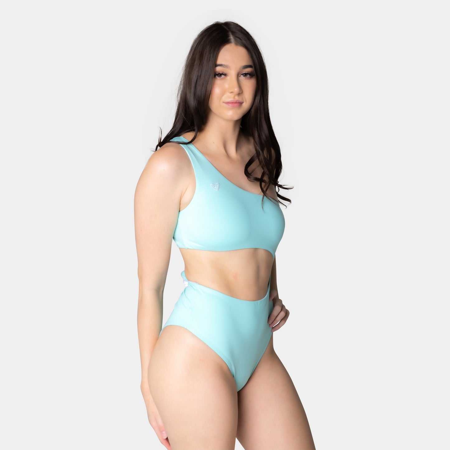 Aruba Blue & Coastal White Reversible One-Piece Swimsuit