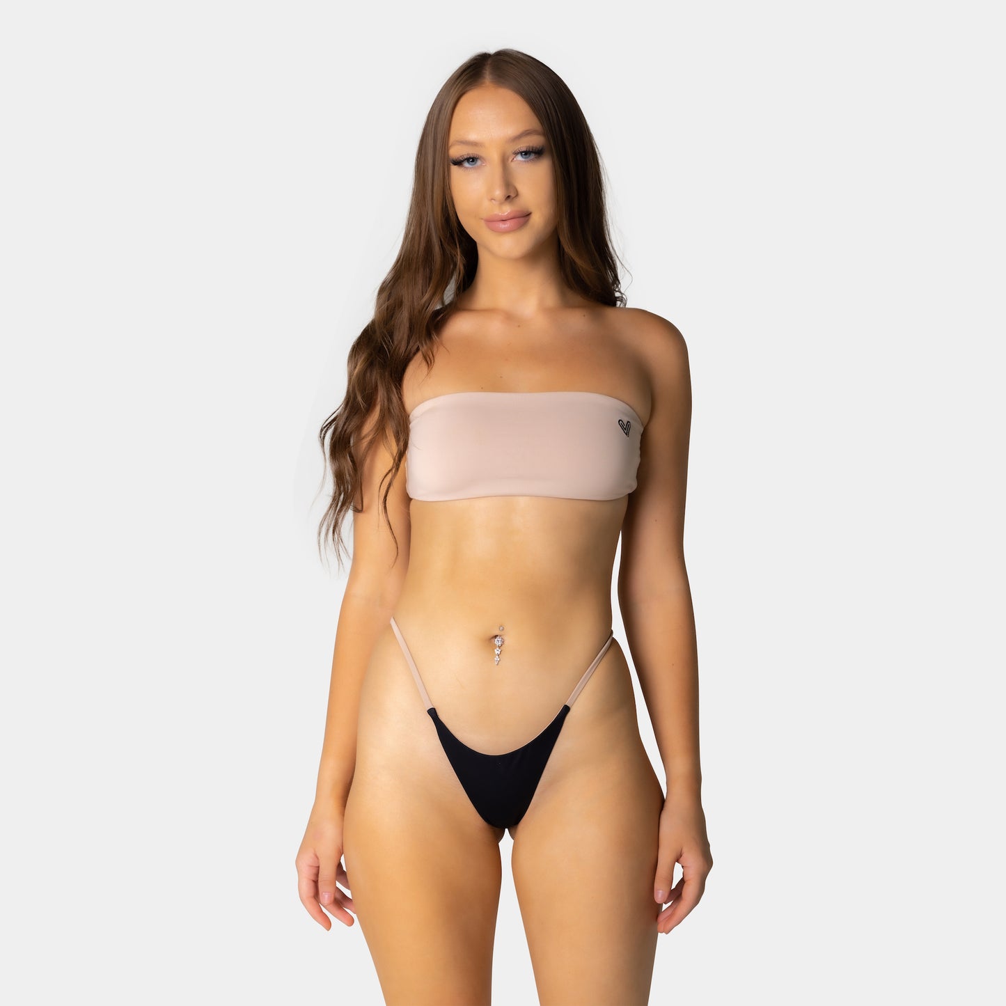 Nova Black & Nude Reversible Petite Bottoms